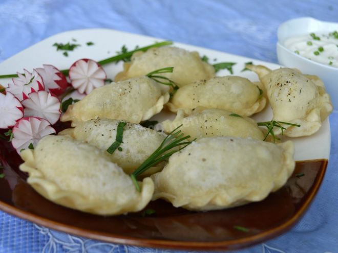 Рецепт вареников в масле в микроволновке