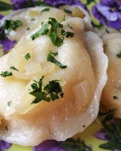 Заварное тесто для вареников