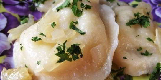 Заварное тесто для вареников