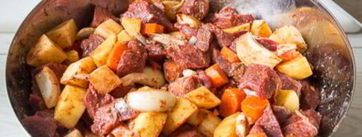 сытное жаркое из говядины. Шаг 8