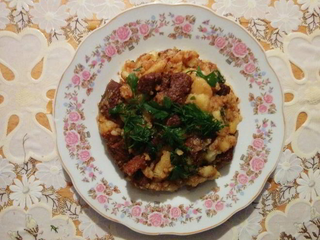 Рецепт жаркого из говядины по-домашнему