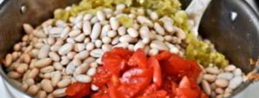 жаркое из курицы, фасоли и овощей. Шаг 4