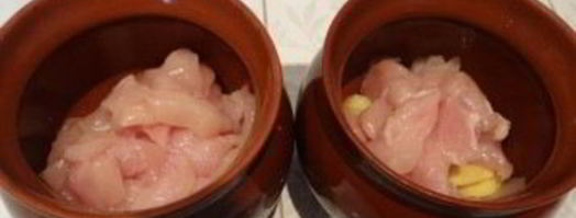 жаркое из курицы, картошки и грибов. Шаг 4