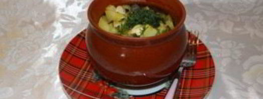 жаркое из курицы, картошки и грибов. Шаг 8