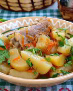 Жаркое из курицы в мультиварке