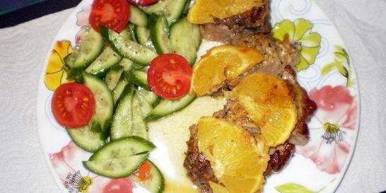 Жаркое из свинины по-испански