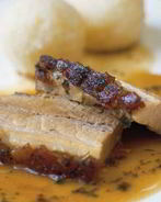 Жаркое из свинины с зеленью