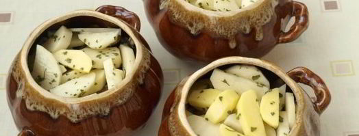 жаркое с грибами в горшочках. Шаг 13