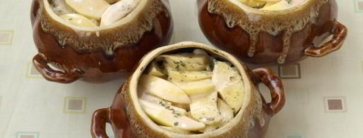 жаркое с грибами в горшочках. Шаг 15