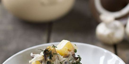 Жаркое с грибами