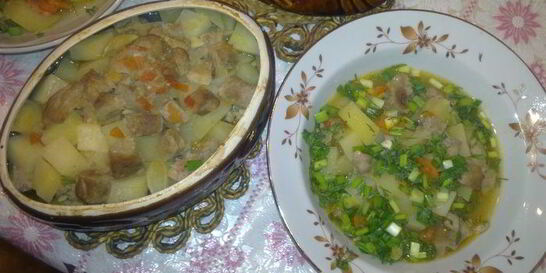 Жаркое в горшочке