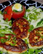 Зразы картофельные с грибами