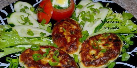 Зразы картофельные с грибами