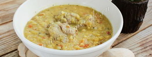 гороховая каша с мясом. Шаг 8