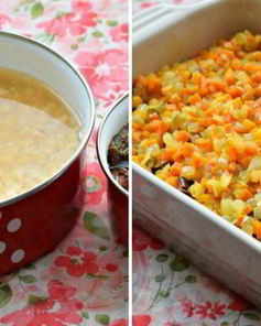 Гороховая каша в духовке