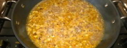 гречка по-купечески с куриным фаршем. Шаг 4