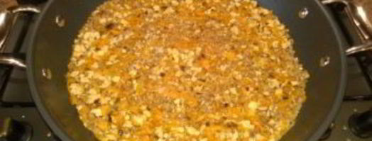 гречка по-купечески с куриным фаршем. Шаг 5