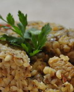 Гречка по-купечески со свининой