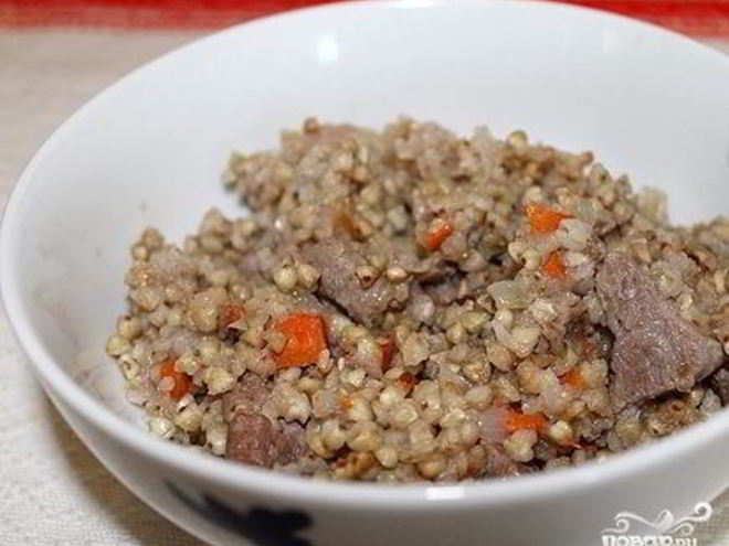 Рецепт гречки по-купечески в мультиварке