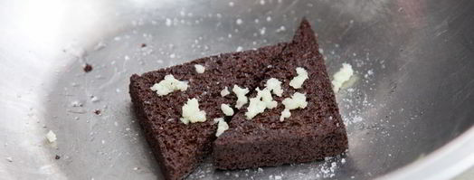 гречка с грибами и чесночными гренками. Шаг 5