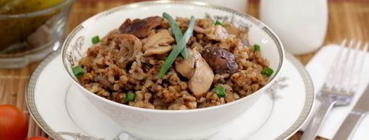 гречка с грибами в мультиварке. Шаг 11