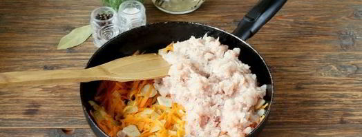 гречка с куриным фаршем. Шаг 5