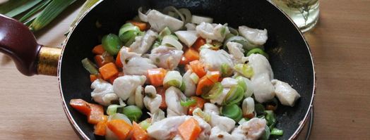 гречка с курицей в горшочке. Шаг 2