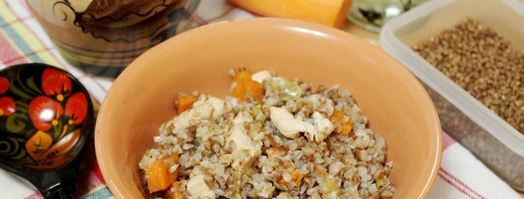 гречка с курицей в горшочке. Шаг 6