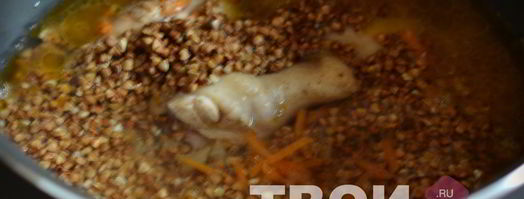 гречка с курицей в мультиварке. Шаг 8