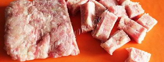 гречка с мясом, тушеная в сметане. Шаг 3