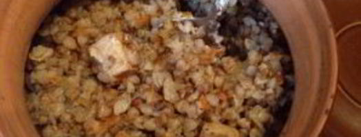 гречка с мясом в горшочках. Шаг 9