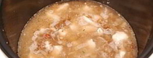 гречка с мясом в мультиварке. Шаг 3