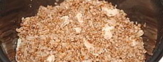 гречка с мясом в мультиварке. Шаг 4