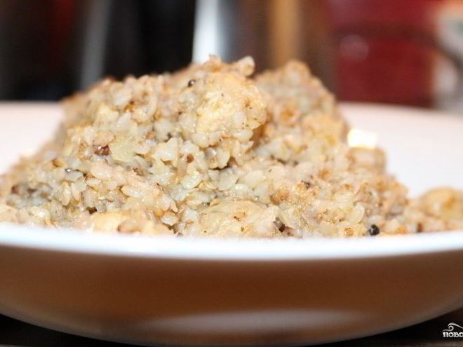 Рецепт гречки с мясом