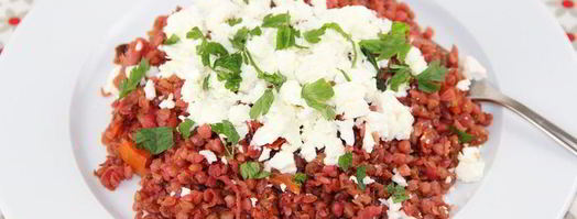 гречка с овощами и фетой. Шаг 7