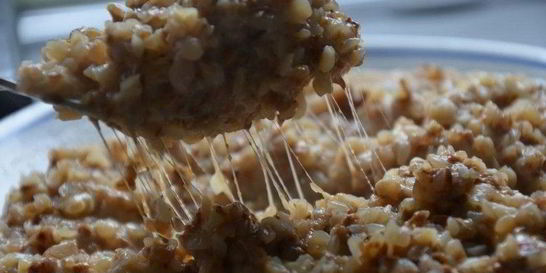 Гречка с сыром