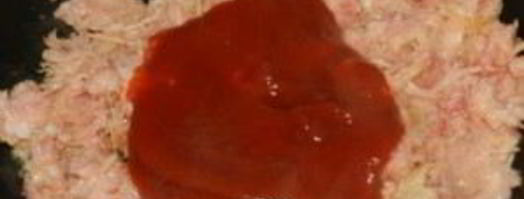 гречка с тушенкой и луком. Шаг 4