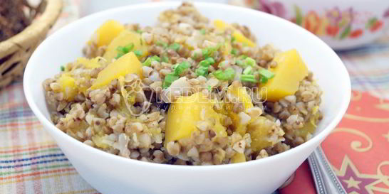 Гречка с тыквой