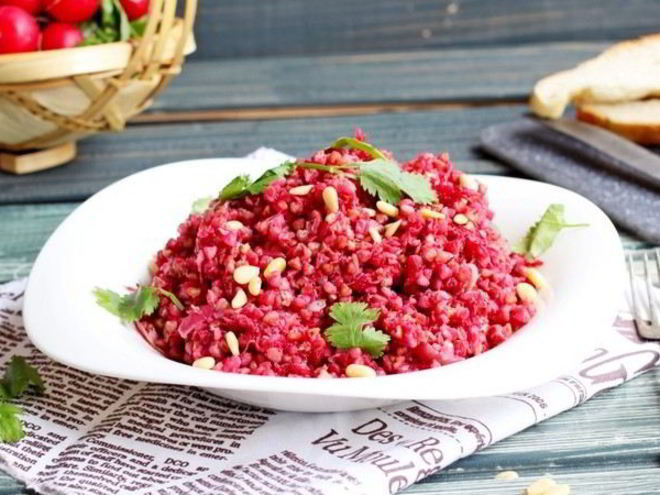 Рецепт гречки со свеклой