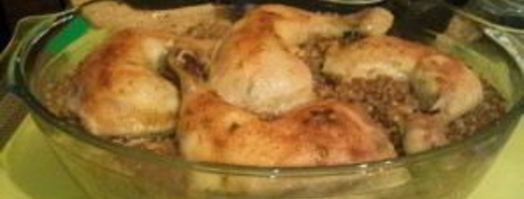 гречка, тушенная с курицей. Шаг 4