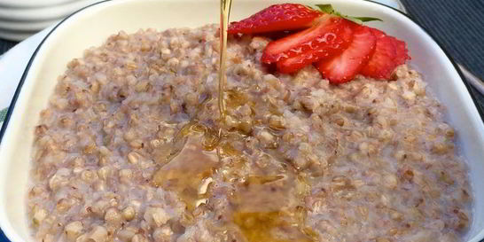 Гречневая каша на молоке