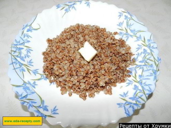 Рецепт гречневой каши на воде классическая