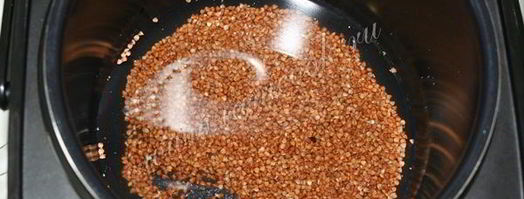 гречневая каша на воде в мультиварке. Шаг 5