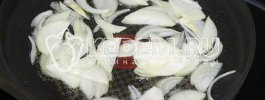 гречневая каша с грибами и овощами. Шаг 3