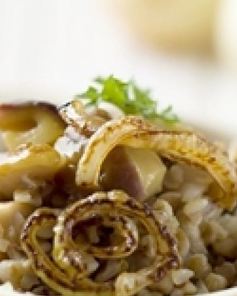 Гречневая каша с грибами