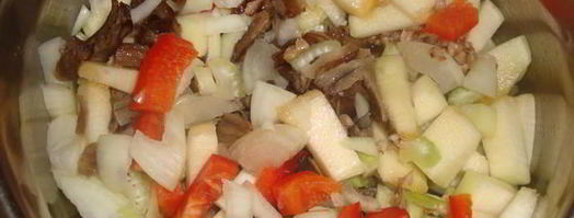 гречневая каша с овощами. Шаг 3