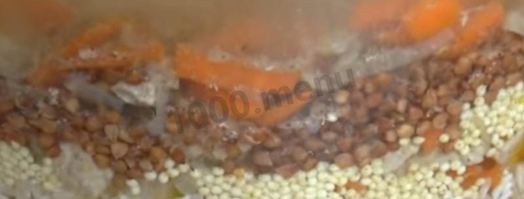 каша гречка с рисом на воде. Шаг 12