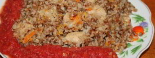 каша гречневая со свининой. Шаг 6