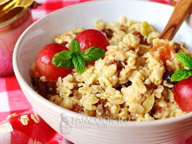 Рецепт каши геркулесовой на воде