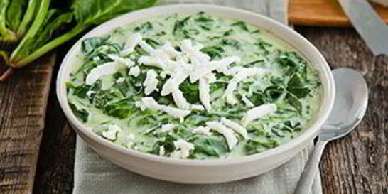 Каша из шпината в мультиварке